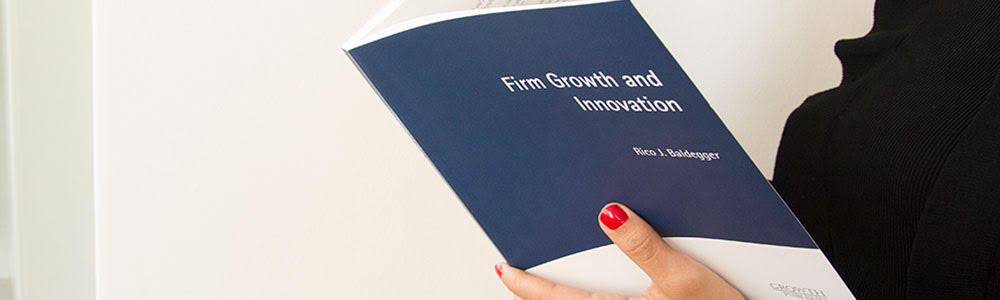 Rico J. Baldegger, «Firm Growth and Innovation». Rico J. Baldegger, «Firm Growth and Innovation».